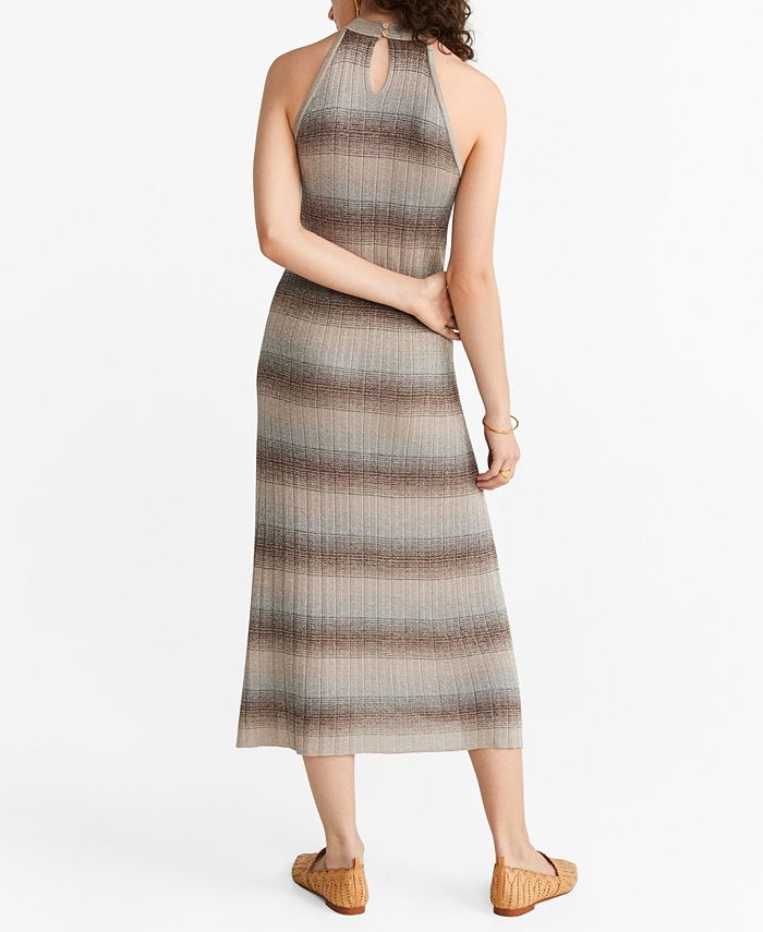 MANGO Halter Neck Dress Macy's