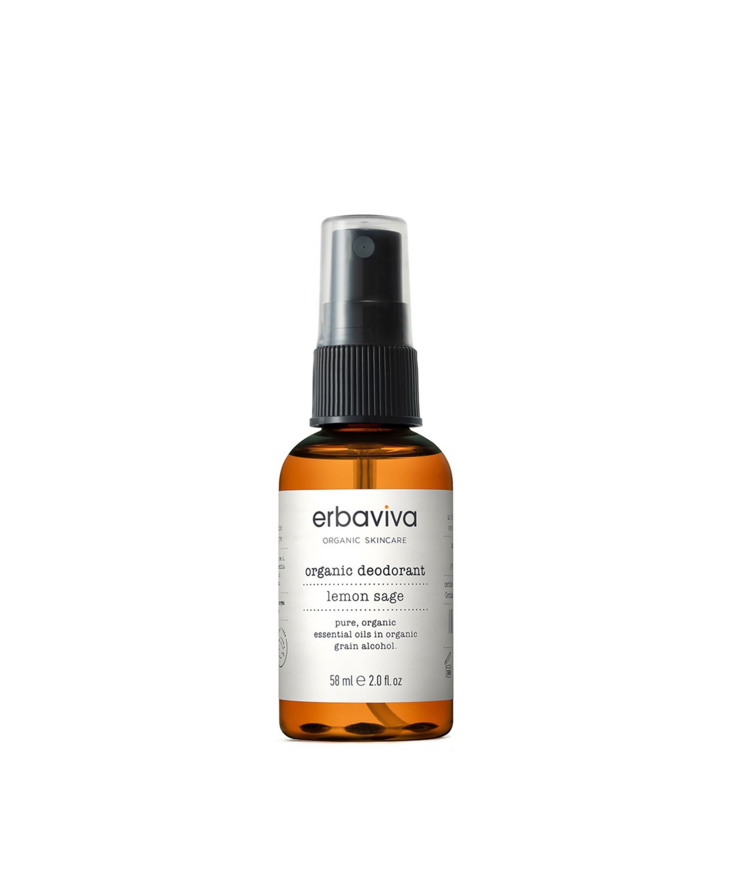 Дезодорант Erbaviva Lemon Sage, 2 oz — фото 1