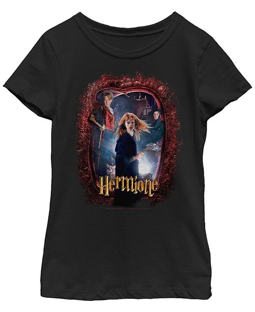 Fifth Sun Harry Potter Big Girl S The Chamber Of Secrets Hermione Granger Banner Short Sleeve T Shirt Reviews Shirts Tops Kids Macy S