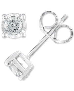 image of Diamond 1/3 ct. t.w. Earring in Sterling Silver