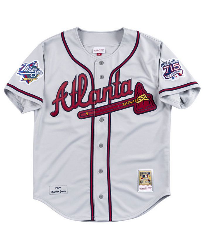Mitchell & Ness Men's Chipper Jones Atlanta Braves Authentic