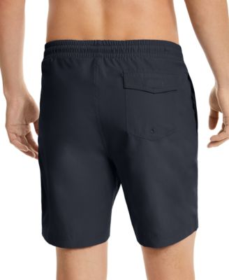 Men's Quick-Dry Performance Solid 7" Swim Trunks, Created for Macy's 