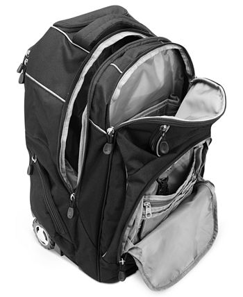 High sierra powerglide clearance rolling laptop backpack
