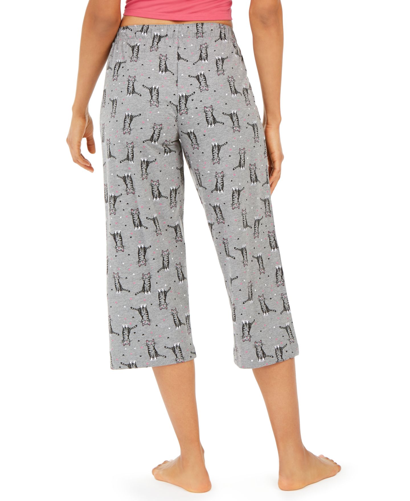 Женские брюки Hue Sleepwell Basic Tee and Pant Separates with Temperature Regulating Technology, цвет: Анималистичный — фото 38