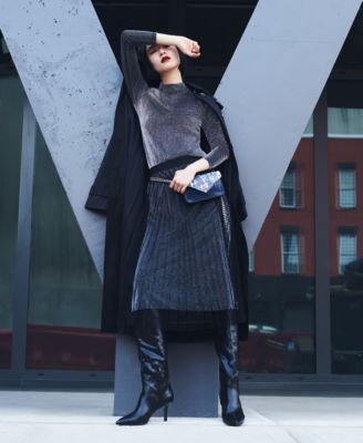 Steve Madden Faux-Leather Chain Belt Bag