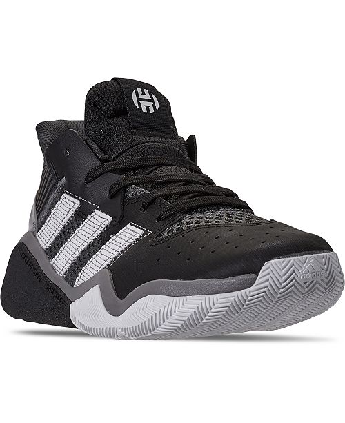 Adidas Big Boys Harden Stepback Basketball Sneakers From Finish