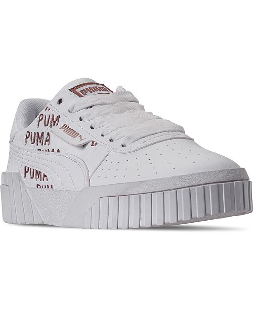 Puma Girls Cali Deboss Casual Sneakers From Finish Line
