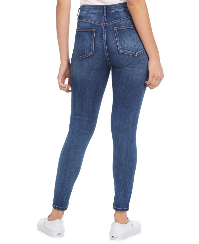 Celebrity Pink Juniors' High-Rise Skinny Jeans - Macy's