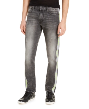 side stripe jeans men