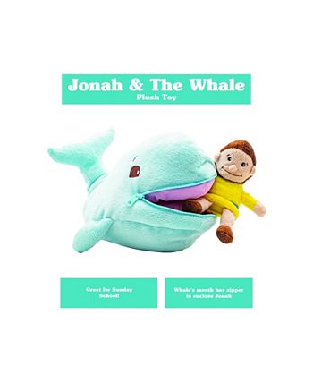 Jonah and the Big Fish Stuffed Doll Set - Plush Toys