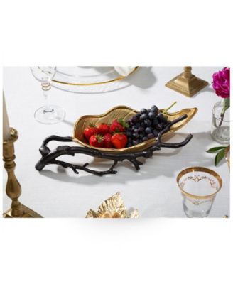 Gold Leaf Candy Dish 