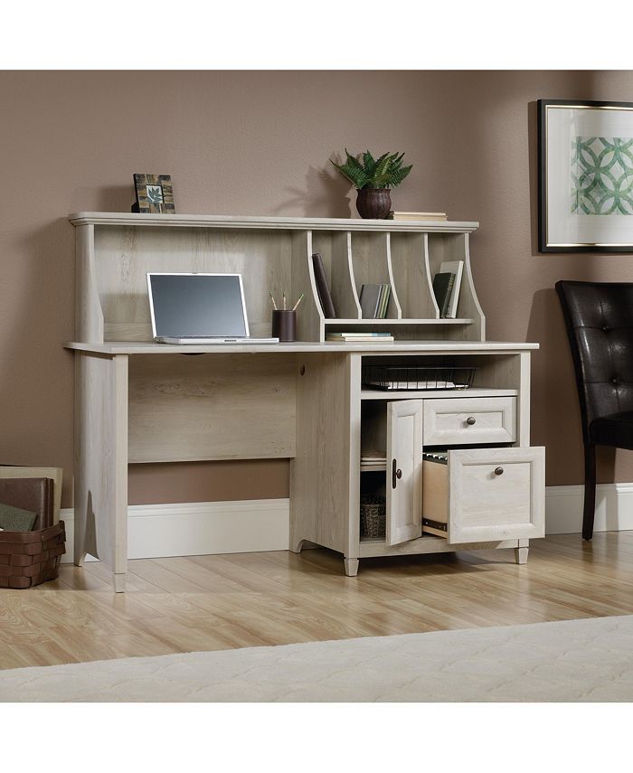 Sauder Edge Water Computer Desk with Hutch Macy's