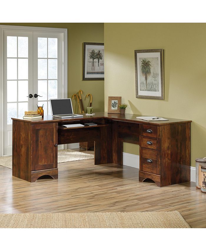 Sauder Harbor View Corner Computer Desk Macy's