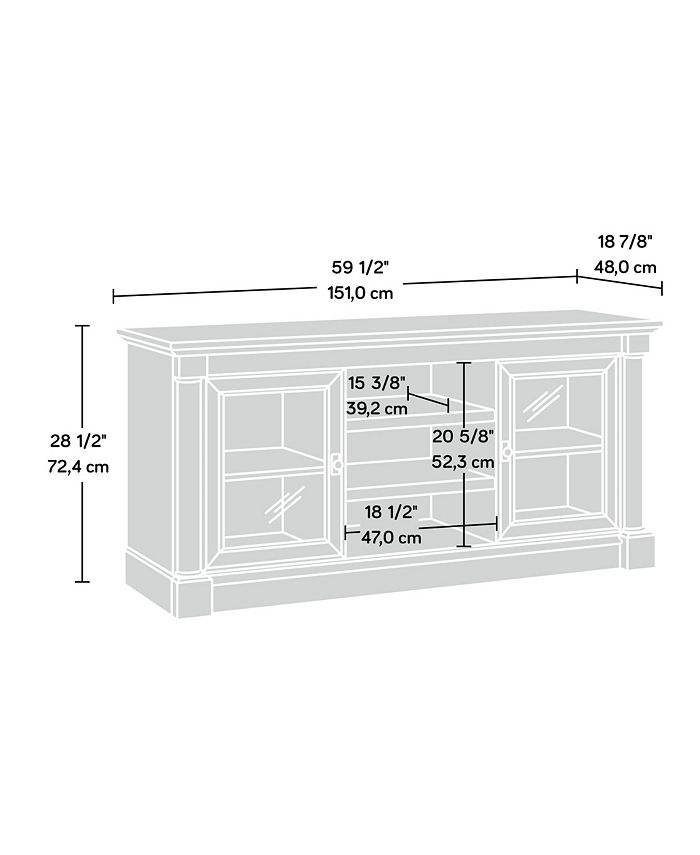 Sauder Palladia Entertainment Credenza Macy's