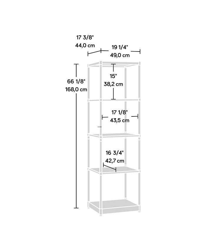 Sauder Barrister Lane Tower Bookcase Macy's