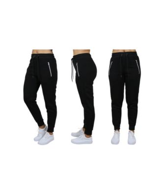 Galaxy By Harvic - Women's Loose Fit Jogger Pants With Zipper Pockets