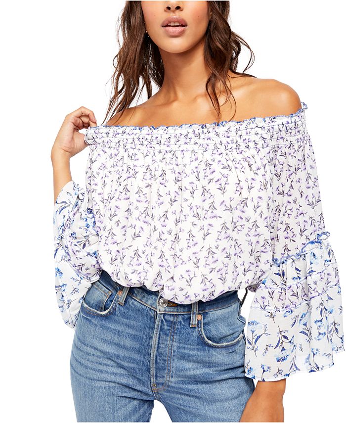 Macys free people sales tops
