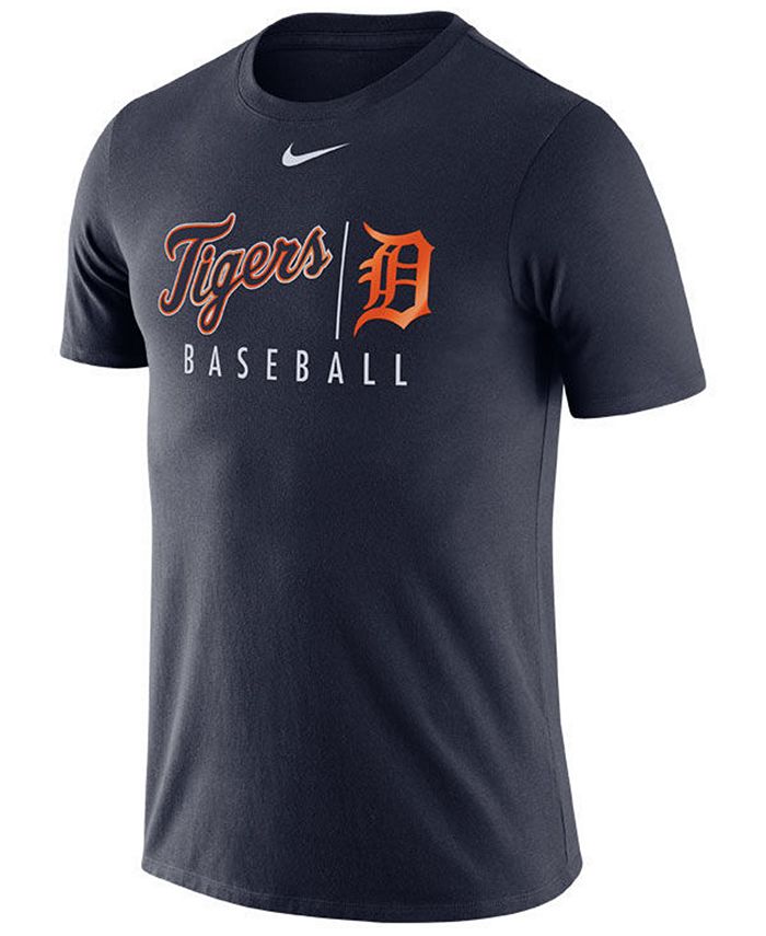 Nike Men's Detroit Tigers Dri-Fit Practice T-Shirt - Macy's