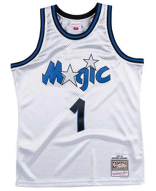 Mitchell Ness Men S Penny Hardaway Orlando Magic Platinum Swingman Jersey Reviews Sports Fan Shop By Lids Men Macy S