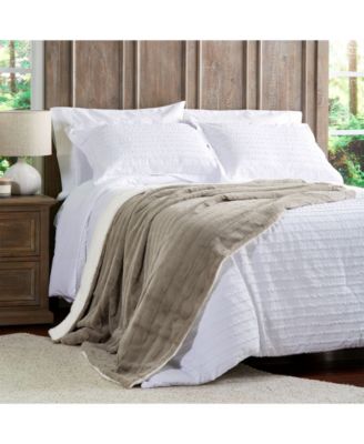 Vintage-Look Oversized Throw, 60" x 70"