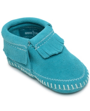 Minnetonka Baby Boys and Girls Riley Bootie