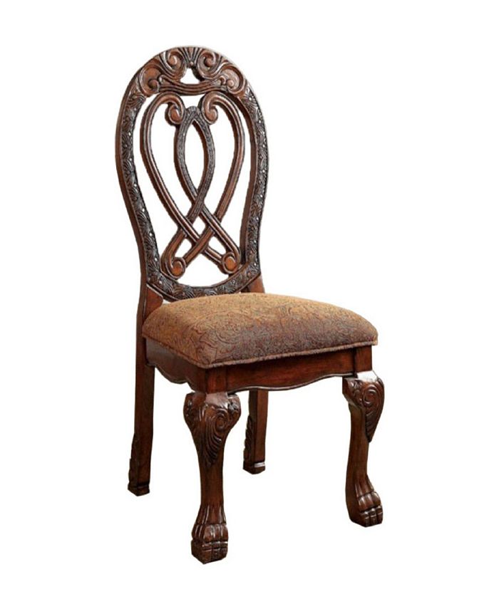 Benzara Traditional Styleside Chair Set Of 2 Macy's