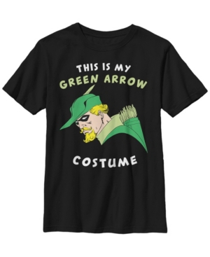 Fifth Sun Dc Comics Little and Big Boys This Is My Green Arrow Costume Short Sleeve T-Shirt