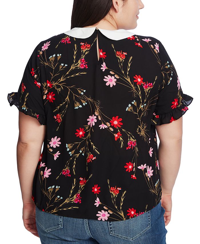 cece peter pan collar top