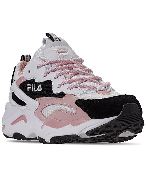 Fila Women S Ray Tracer Casual Sneakers From Finish Line Reviews
