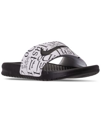 macy's nike flip flops