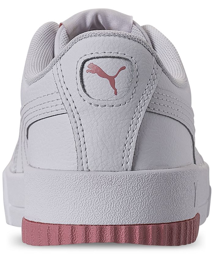 puma womens carina l trainers white glowing pink