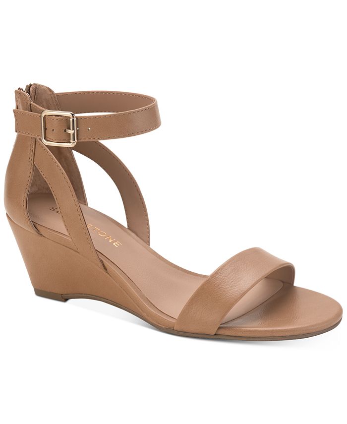 Sun Stone Jossie Wedge Sandals Created For Macy S Reviews Sandals Shoes Macy S