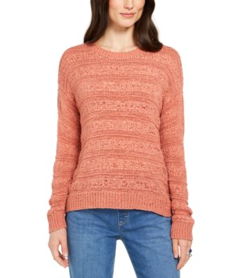 Style & Co Petite Tape-Yarn Pullover Sweater, Created for Macy's - Macy's