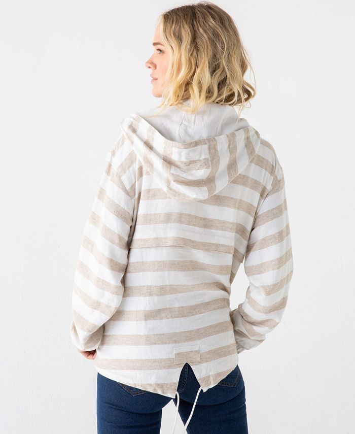 Thread and Supply Thread Supply Striped Windbreaker Pullover Macy s