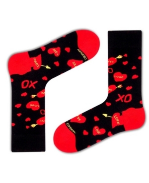 image of Love Sock Company Women-s Organic Cotton Socks with Xoxo Design