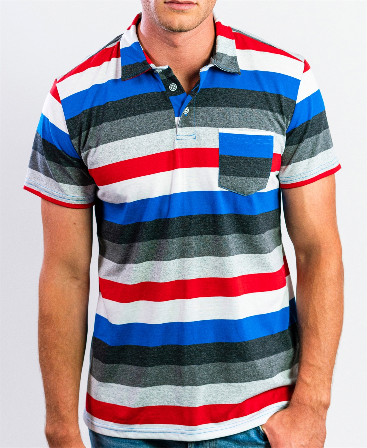 Men's Casual Comfort Soft Crewneck T-Shirt - Multi