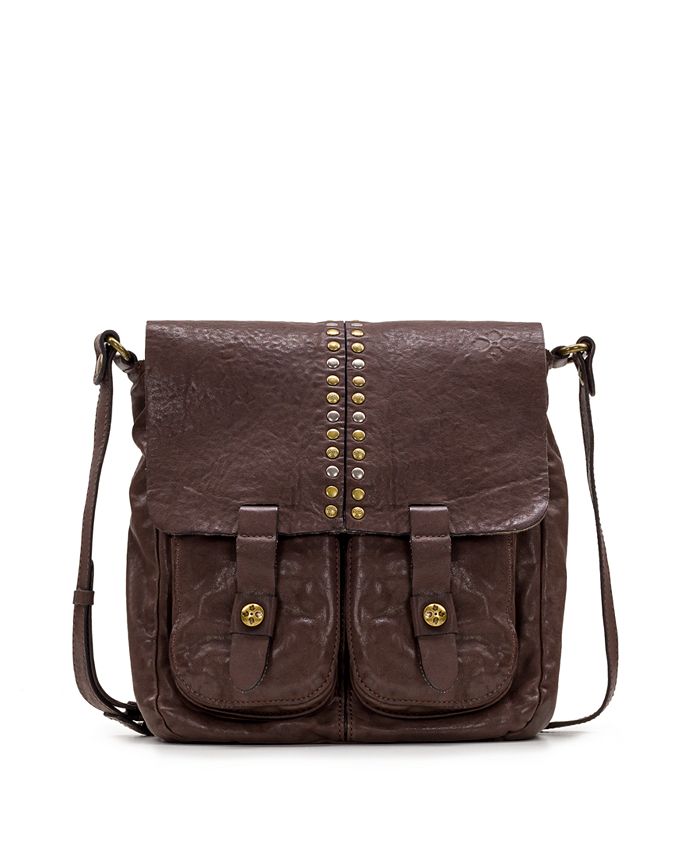 Patricia Nash Armeno Vintage Washed Leather Crossbody Macy s