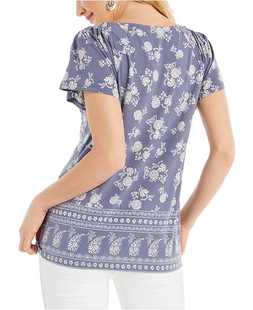 macy's inc tunic tops