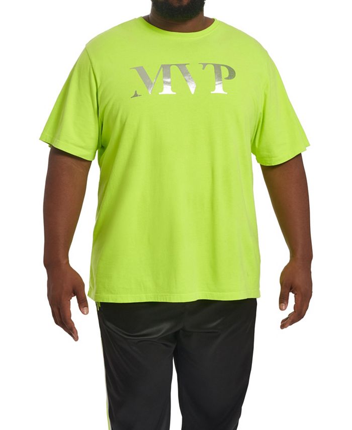 Mvp Collections By Mo Vaughn Productions - MVP Collections Men's Big & Tall Neon Logo T-Shirt