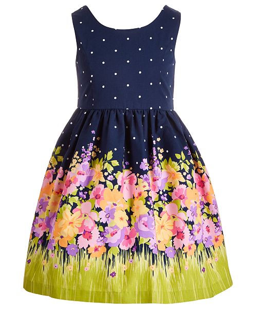 Bonnie Jean Toddler Girls Bow Back Floral Dress Reviews All