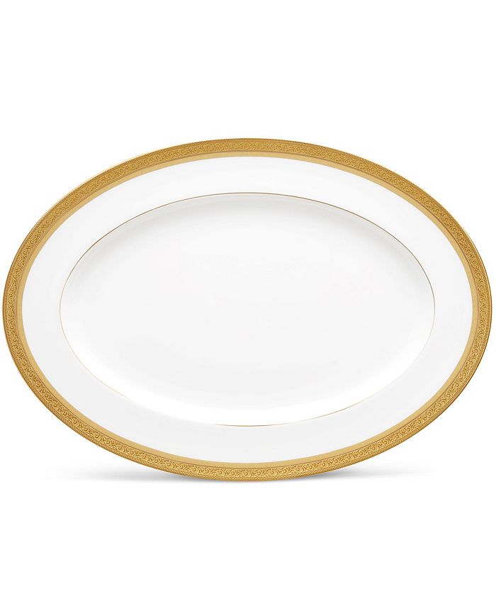 Noritake - Summit Gold Oval Platter, 16"