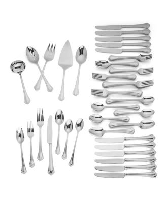 Lenox Alcott 89-PC Flatware Set, Created for Macy's - Macy's