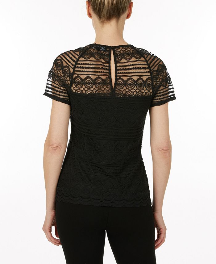 Laundry by Shelli Segal Lace Top Macy's