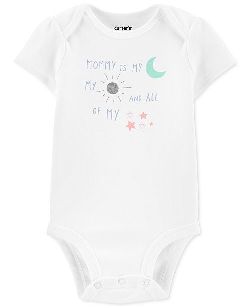 Carter S Baby Girls Mommy Moon Cotton Bodysuit Reviews All