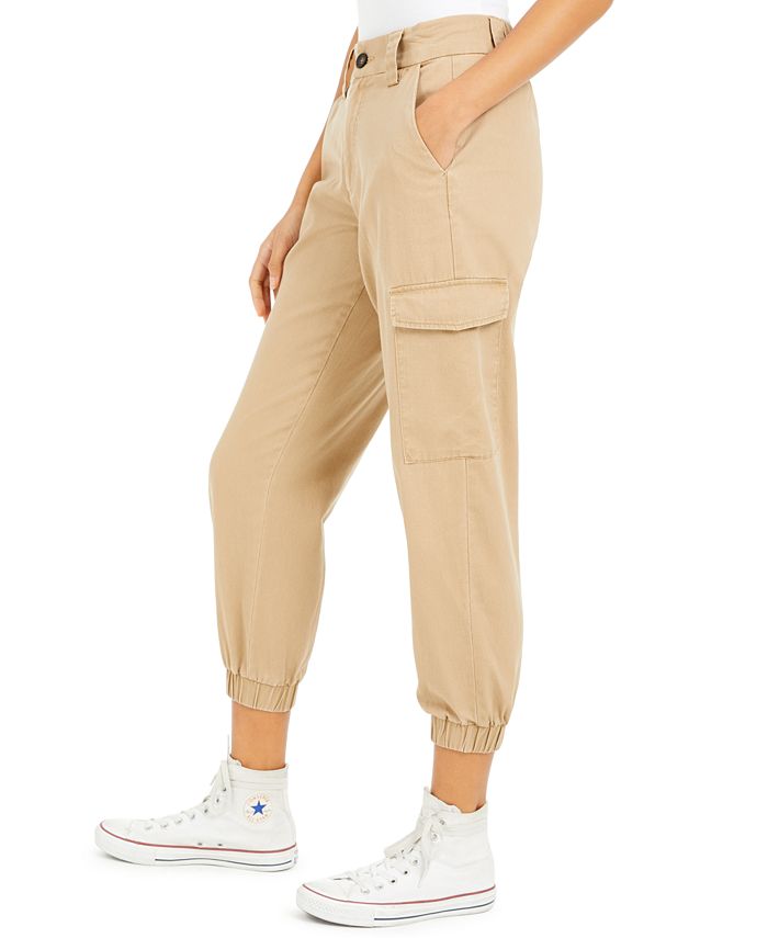 Tinseltown Juniors' Cotton Cargo Jogger Pants Macy's