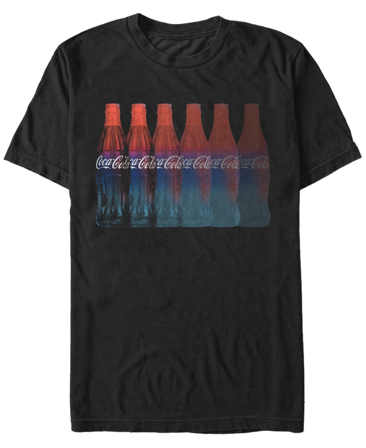 Fifth Sun Men's Bottle Repeating Fade Short Sleeve T- shirt