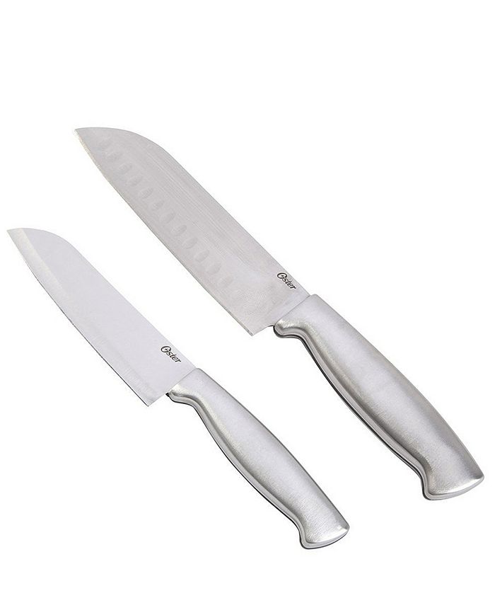 Oster Baldwyn 2 Piece Santoku Knife Set Macy's