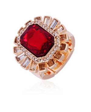 image of T Tahari Holiday Sparkle Stretch Cocktail Ring