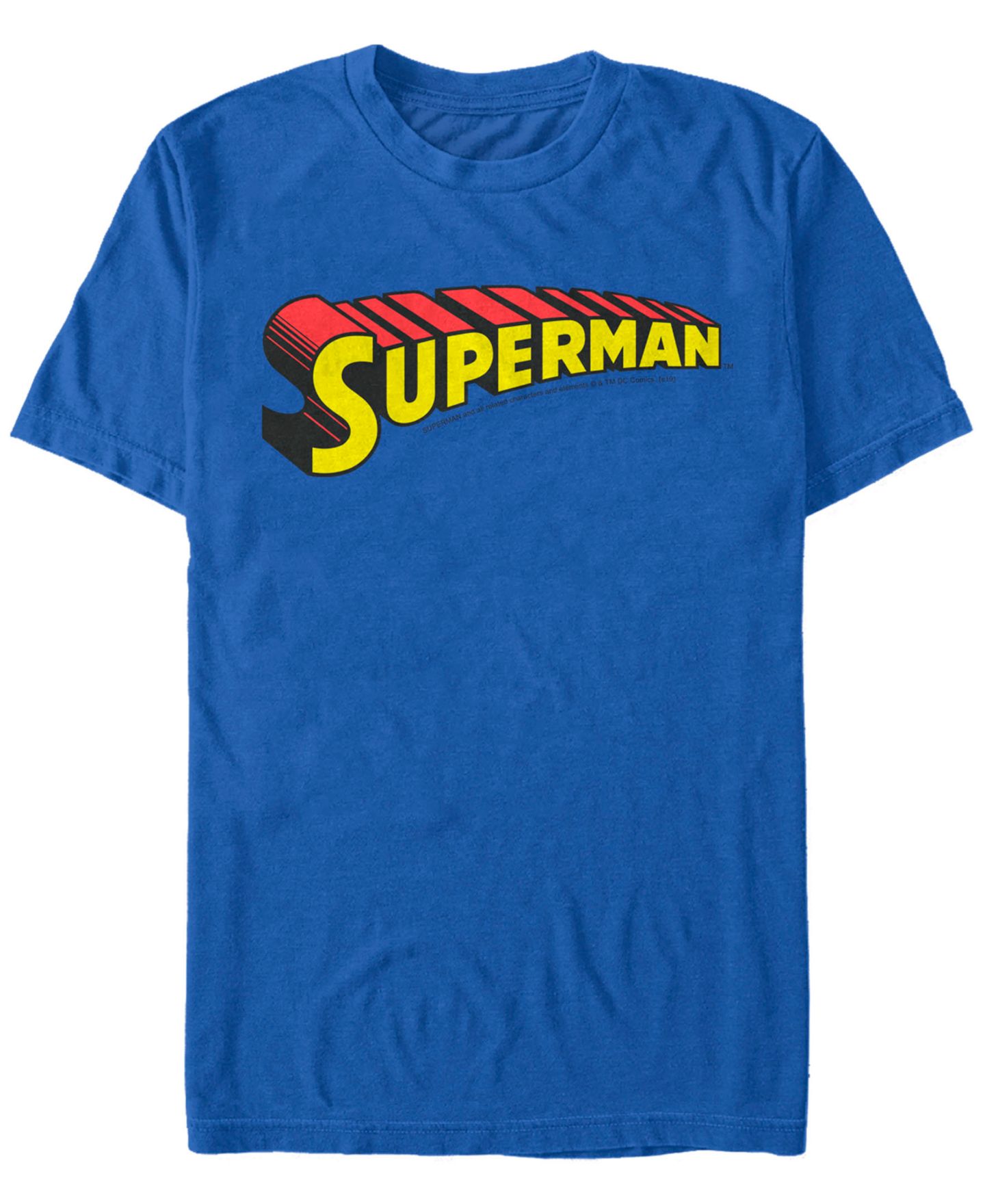 Мужская футболка Fifth Sun DC Superman Text Logo Short Sleeve — фото 1