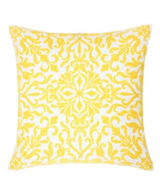 Victoria Cotton Decorative Pillow, 20" x 20"